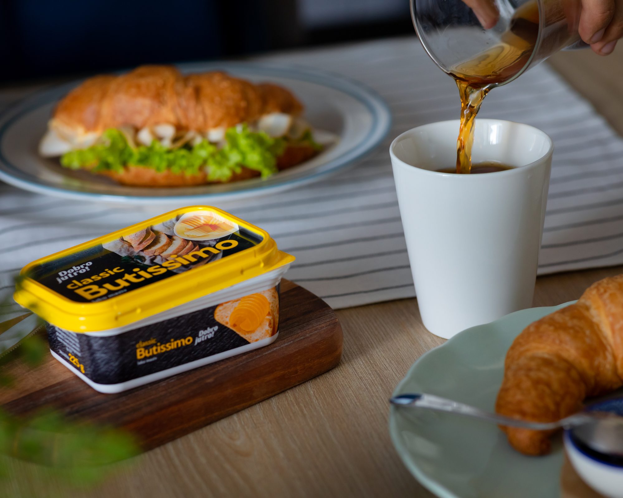 Breakfast scene